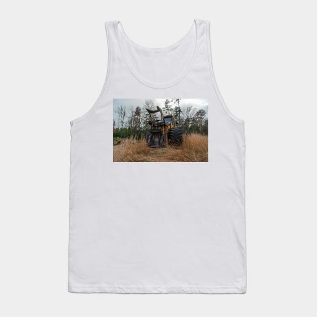 Forestry feller buncher Tank Top by KensLensDesigns